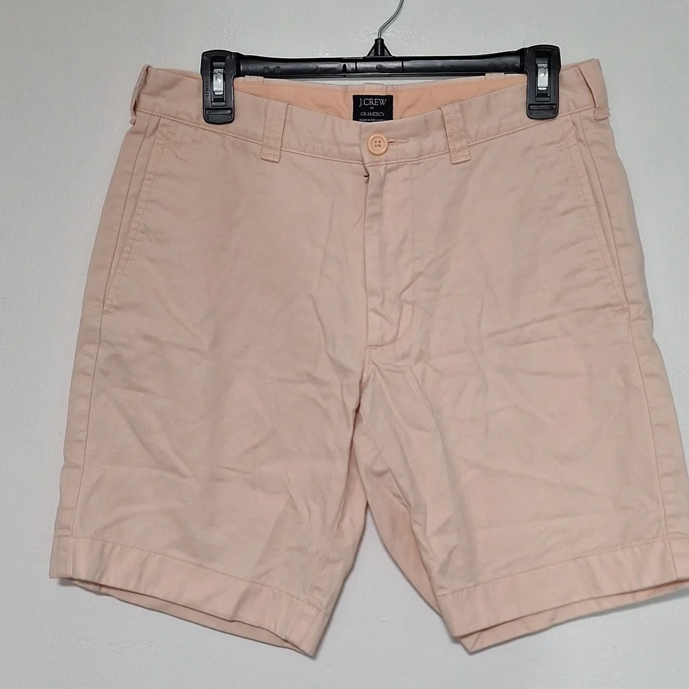 J. Crew Gramercy Men's Pastel Peachy Chino Shorts